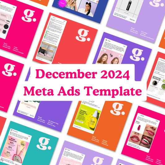 60 Meta Ads Template - December 2024